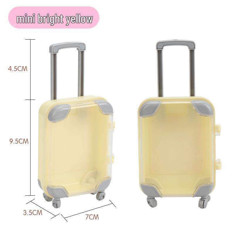 

Миниатюрная прозрачная коробка для хранения игрушек для съедобной косметики