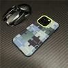 Creative Silver IMD Double Layer Puzzle Case for Apple 16 Promax, 15, 14/13 - High-End Feel