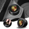 Alloy Car Cigarette Lighter Cover Dust Proof Cap Decoration For Porsche Macan 911 718 Taycan Panamera Cayenne Boxster Cayman