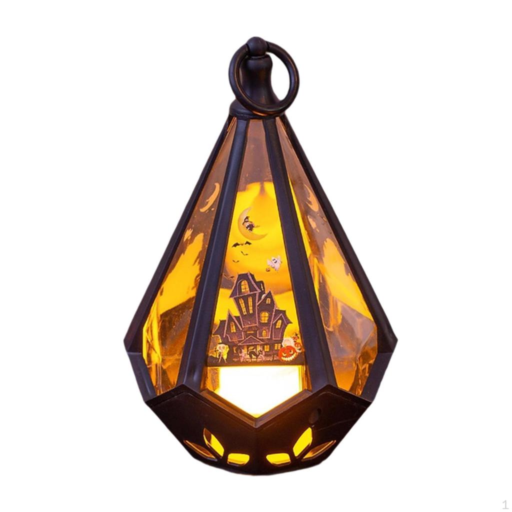 Halloween Lamp, Artistic Craft, Creative Handmade Party Decoration, Indoor Entrance Desk