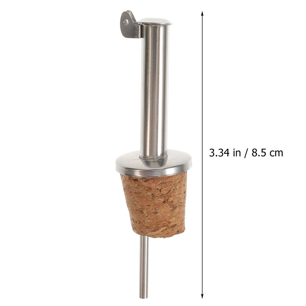 10 Pcs Bottle Cork Stopper and Pourer Creative Pourers Caps Stoppers Syrup