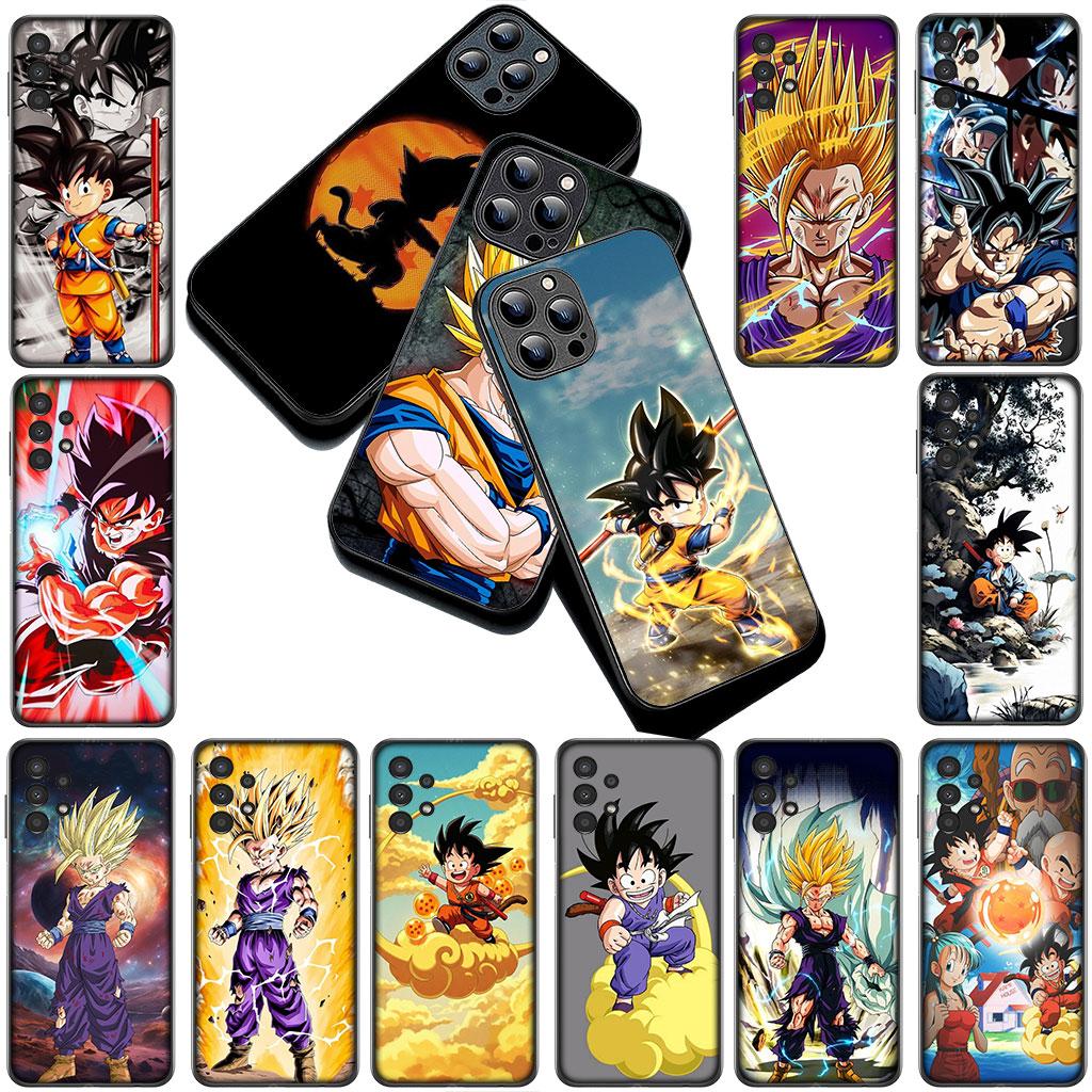 Phone Cover for Samsung Galaxy S22 S21 S20 FE Ultra Plus A07 A17 A15 A16 A25 A57 A37 Soft Case Dragons Balls Goku Son Gohan z