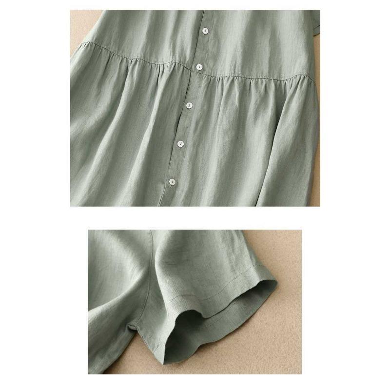 Women's Geometric Print Cotton Dress