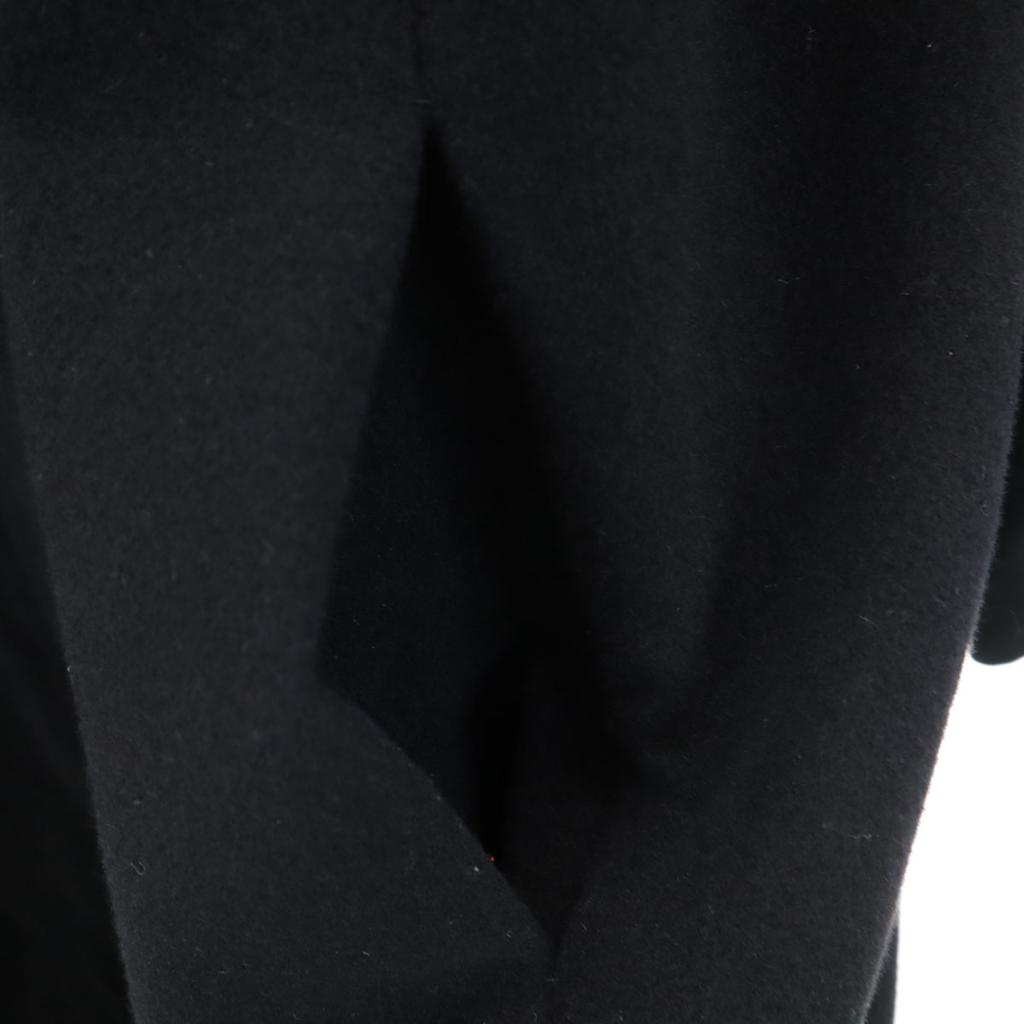Chloe Cashmere Stand Collar Long Coat 40 Black Series Women Used
