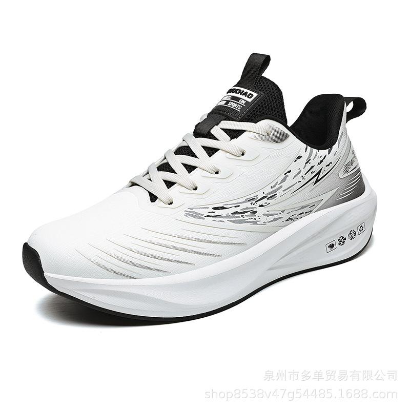 Outdoor low-top sneakers, light and comfortable shock-absorbing soft-soled running shoes, casual trendy shoes
