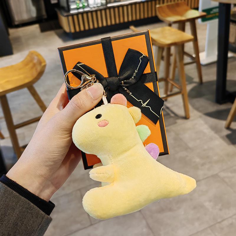 Pluszowy Brelok Mały Dinozaur - Urocza Zawieszka na Torby i Plecaki