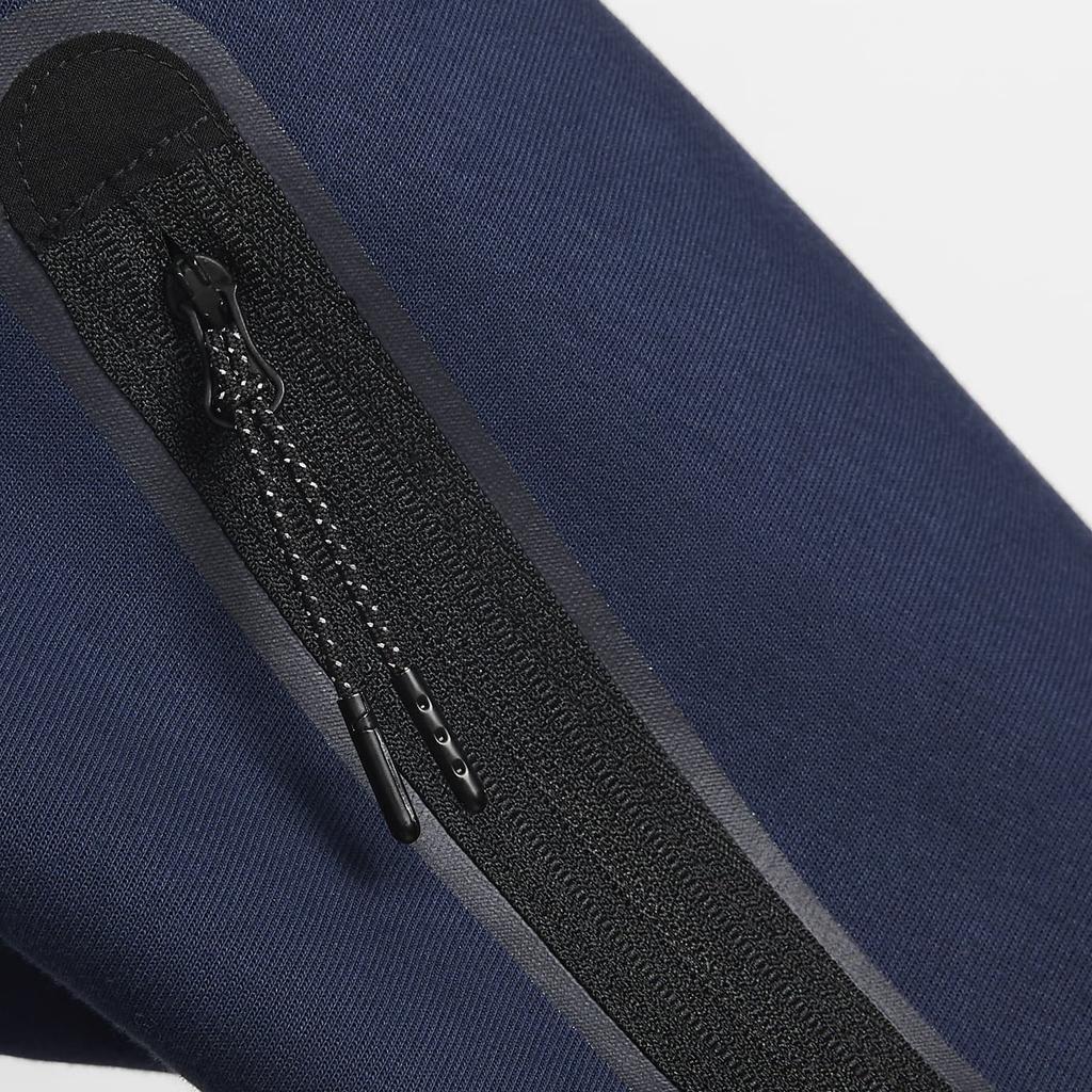 Nike Sportbekleidung Tech Fleece Kapuzenpullover mit durchgehendem Reißverschluss PSG 'Midnight Navy' Herren DM2887-410