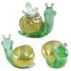 3D Snail Desk Ornament & Flowerpot Silicone Mold