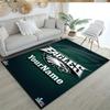 Philadelphia Eagles Customizable Name Area Rug Perfect For Outdoor Living Rooms Study Room Hallway Antislip Rug Decorate Offices