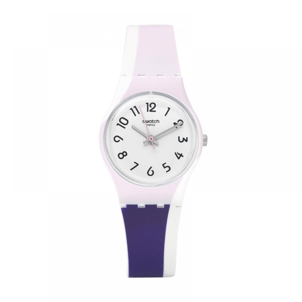 SWatch Lw169 Bau SWatch PurpletwiSt Women S Urethane Watch