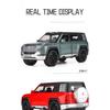1/32 BYD Look UPAT U8 SUV Alloy Model Car Toy Diecasts Metal Casting Sound and Light Car Toys for Children Vehicle