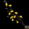 Artificial Flowers Silk Plum Blossom Peach Branch New Year Festival Home Vase Table Outdoor Garden Wedding Party Decor DIY Gifts