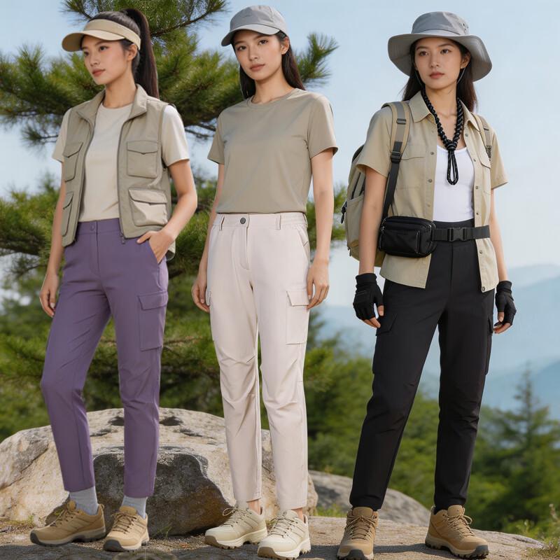 Qiaogerei Unisex Casual Cargo Pants 3XL