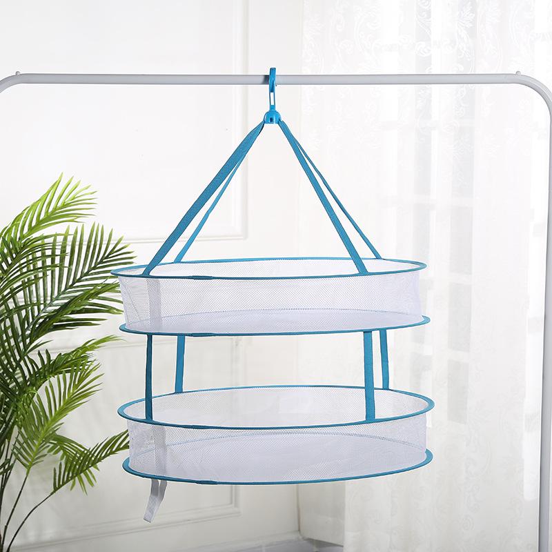 Large Folding Multifunctional Laundry Basket & Windproof Drying Net