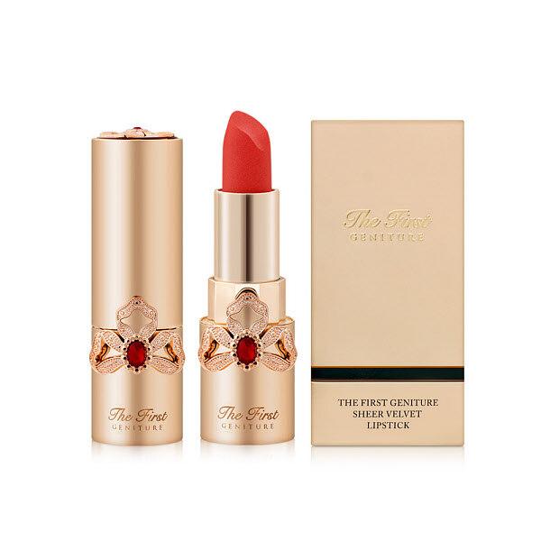 

O HUI The First Genature Sheer Velvet Lipstick (Red) / Soft, High-Plump, 24H Long-Lasting (P003365683)