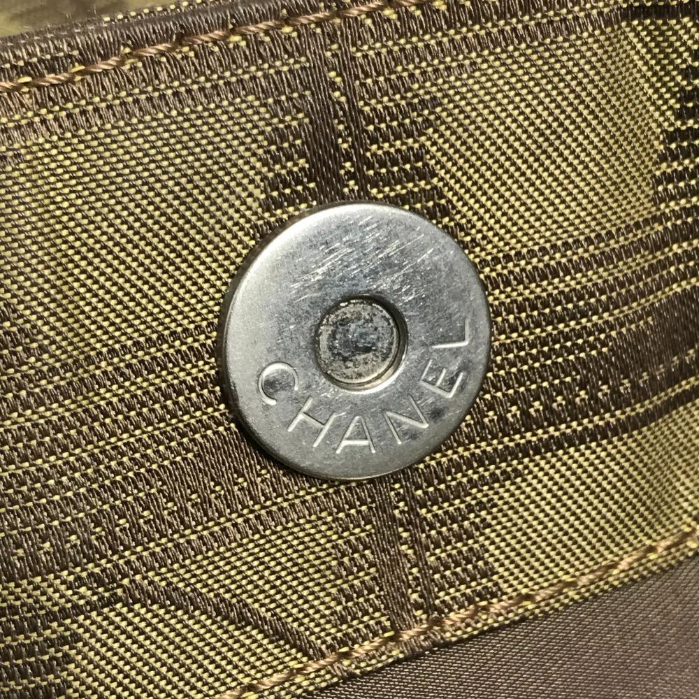 CHANEL New travel line Flat Tote Bag Flat Shopper Vertical Tote Bag Hand Bag