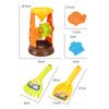 4/7ps Children Beach Play Sand Tools Premium ABS Sandbox Tools Zmrzlina Tvar Plážová herní sada Přenosná pro děti Děti pro zábavu