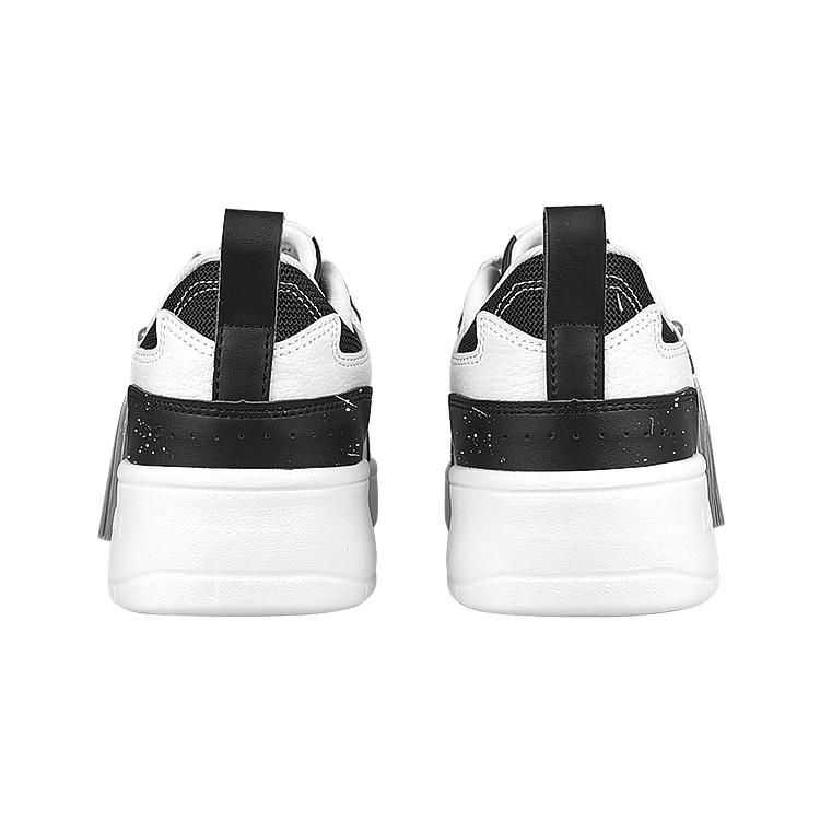 Li Ning Wheat Age Low Top Skateboard Shoes Men's White Black AGCT147-5(Team47-)