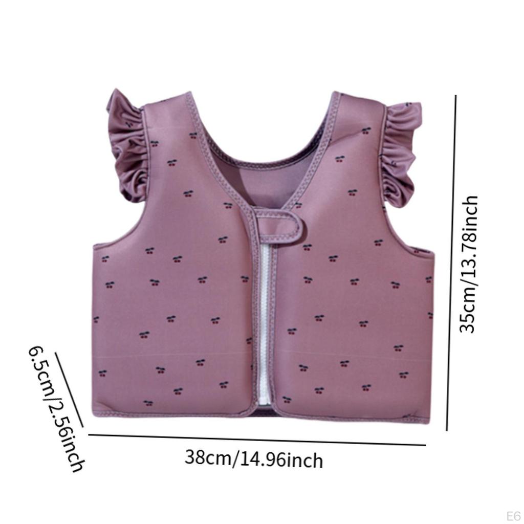 Kids Swim Vest Learning Buoyancy Aid for Beach Playing Kayaking Boating