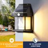 Outdoor Solar Tungsten Wall Light with Motion Sensor IP65 Waterproof LED Safety Light for Patio Outdoor Deck Porch Barn Garage