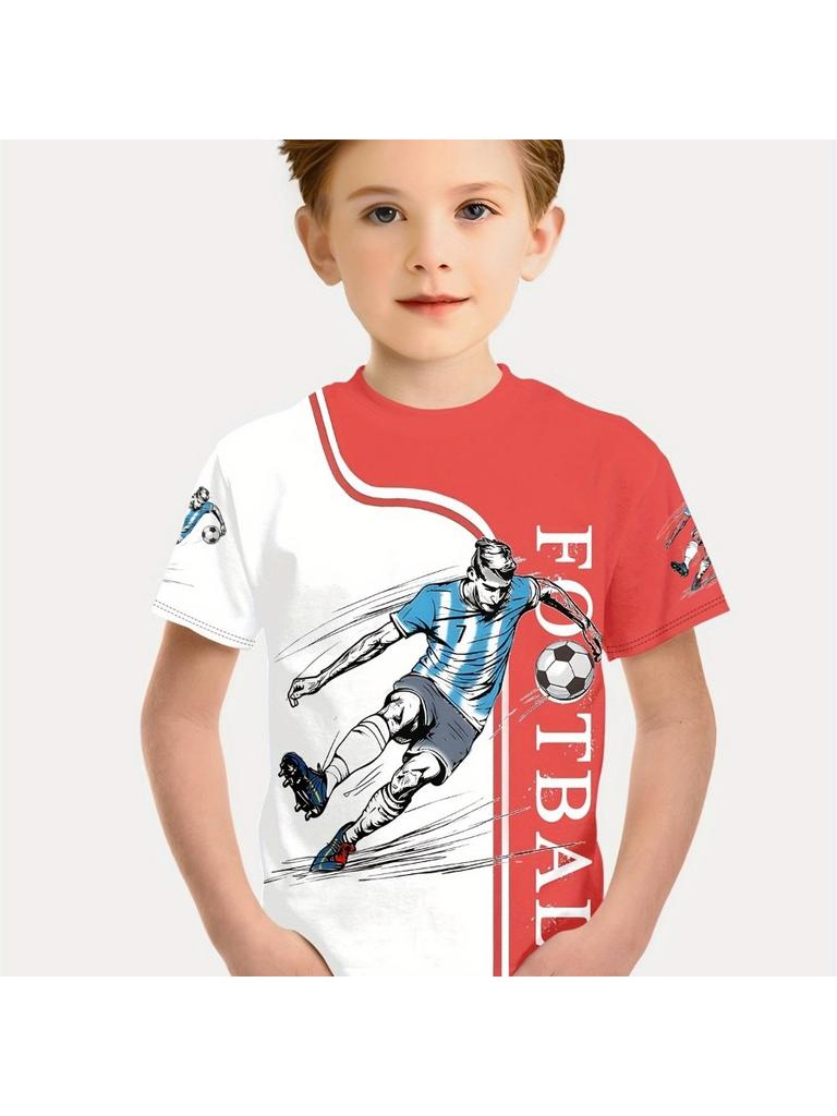Summer Taekwondo 3D Print Kids Boys Clothes Casual Short Sleeve Children T-Shirt Clothes Stylish Outdoors