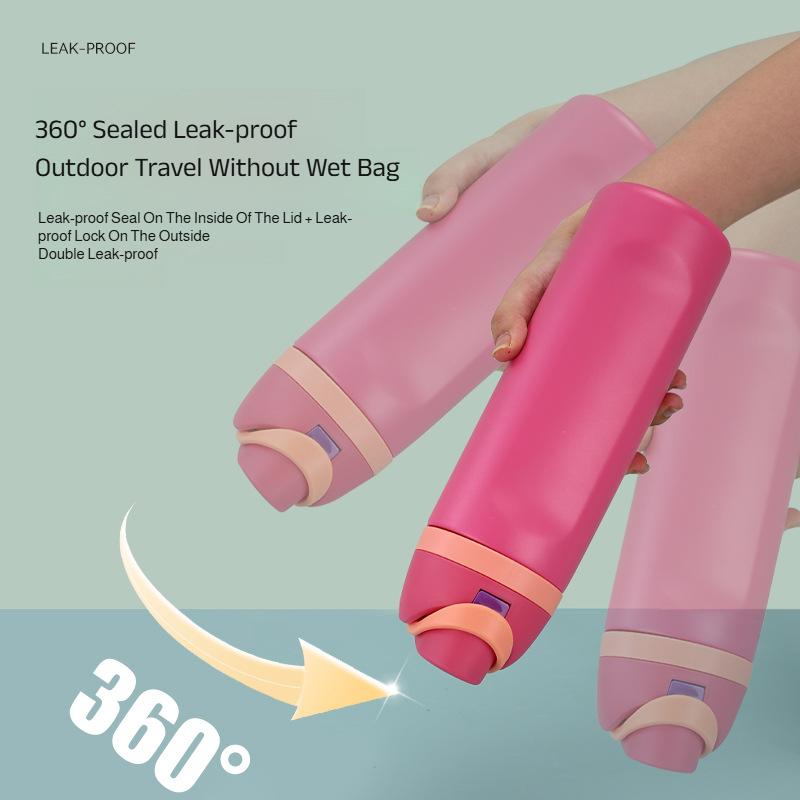 16/24OZ Thermos Cup One-touch Pop-open 304 Stainless Steel Double DrinkWater Bottle Hidden Handle Suitable for Outdoor,Daily Use