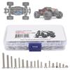 RC Car Stainless Steel Screws Box Set Accessory for Traxxas Maxx 1/10 Remote Control Car