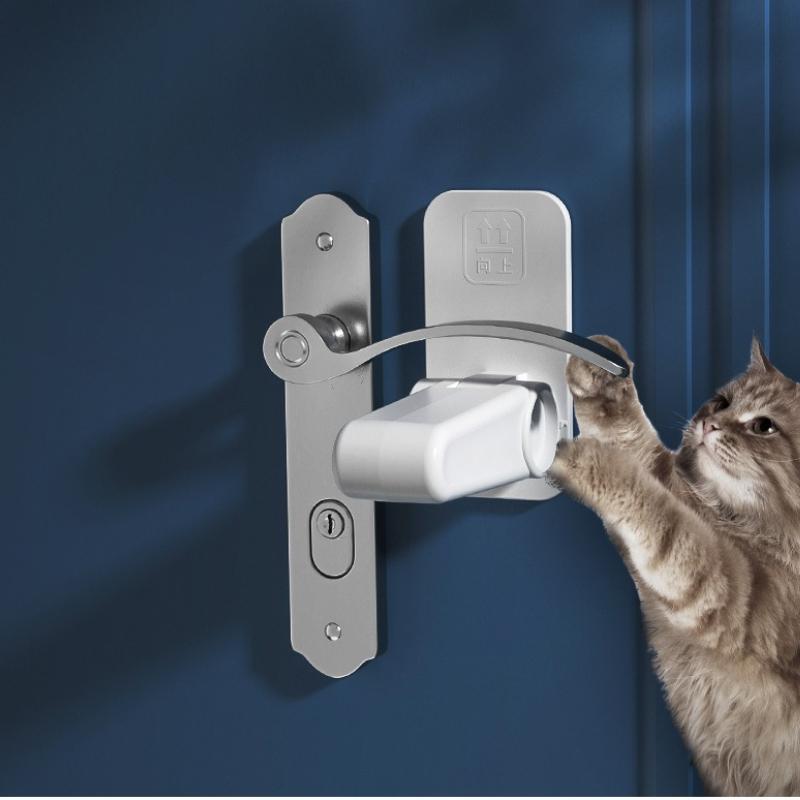 Child Safety Lock Door Handles Adjustable Handle Fixing Lock To Prevent Kids From Opening Doors Practical Home Safety Solution