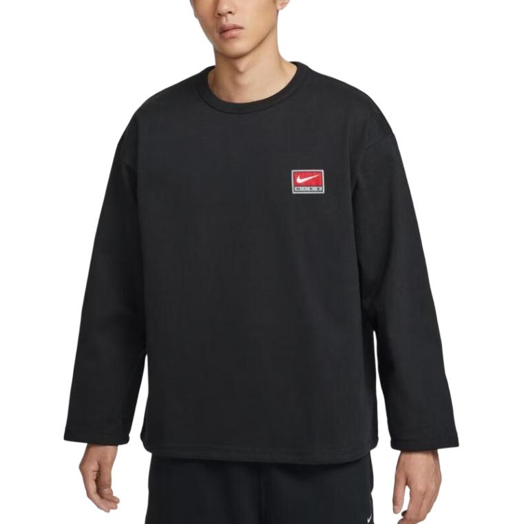 

Nike As M Nl Midweight Crew Top Round Neck Pullover Long Sleeve T-Shirt Men tops IF1340-010 2XL