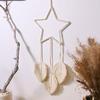 Hot Selling Cotton Thread Woven Pendant Star Moon Dream Catcher Pendant Creative Home Wall Decoration Gift