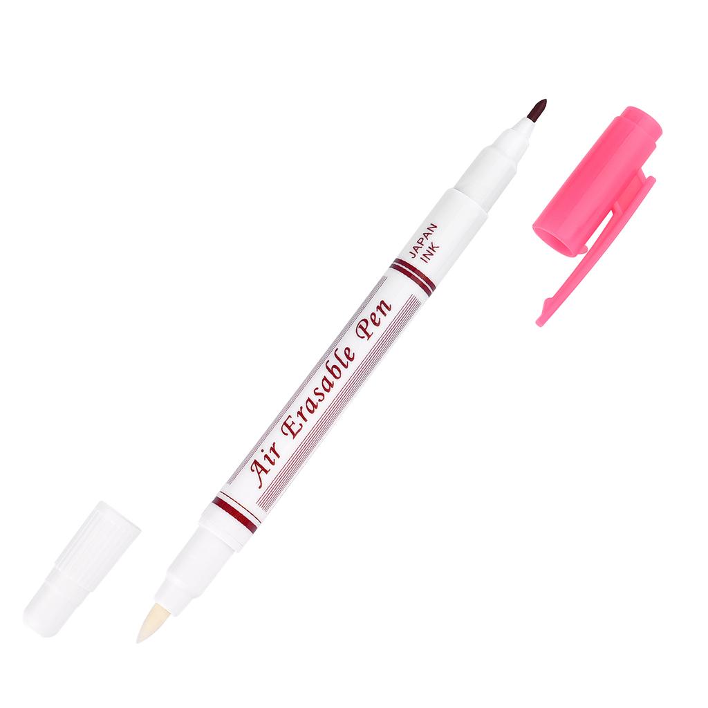 1/7pcs Ink Disappearing Fabric Marker Pen DIY Cross Stitch Water Erasable Pen Dressmaking Tailor's Pen for Quilting Sewing Tools