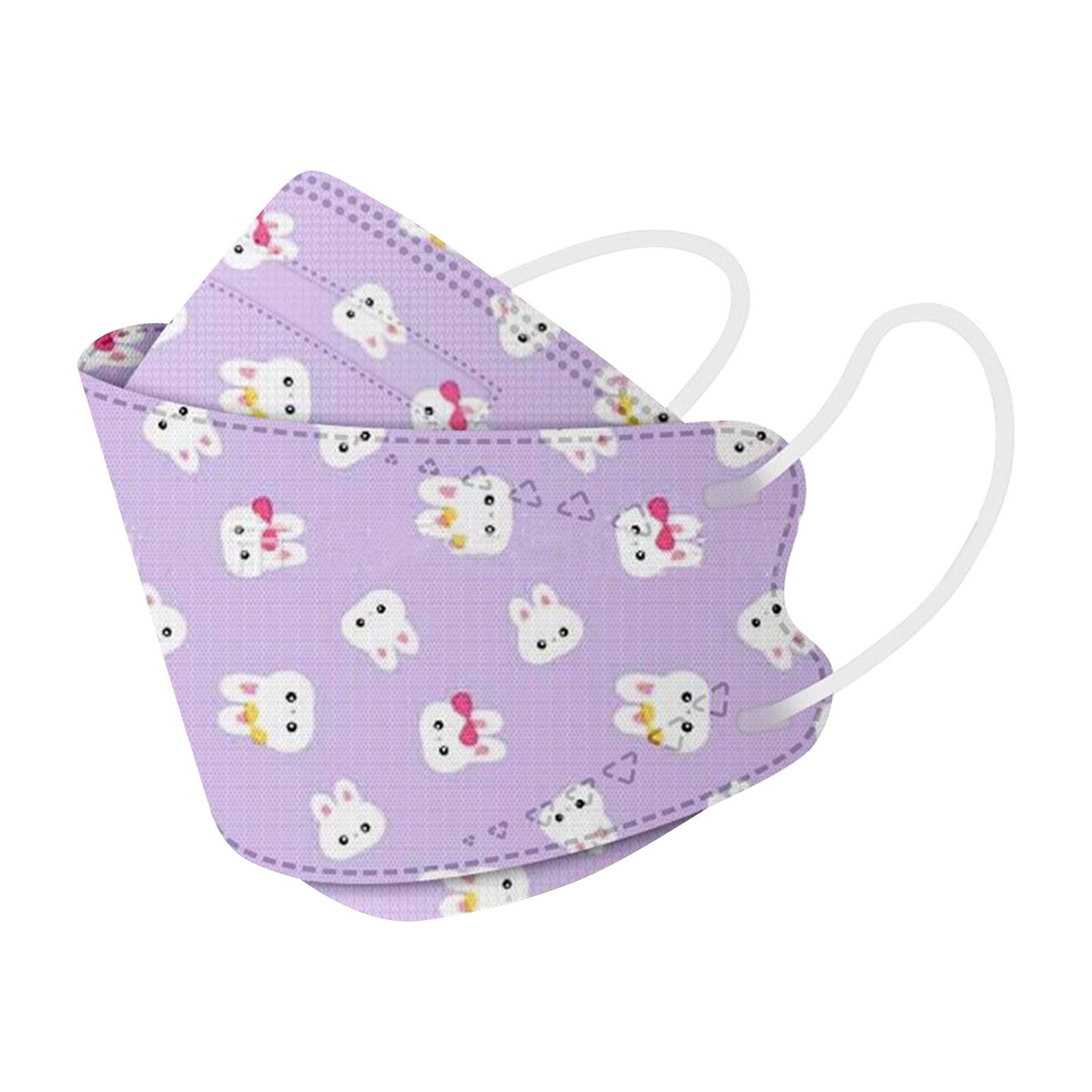 

Детская одноразовая маска из спанлейса с принтом, 10 шт. K разноцветный