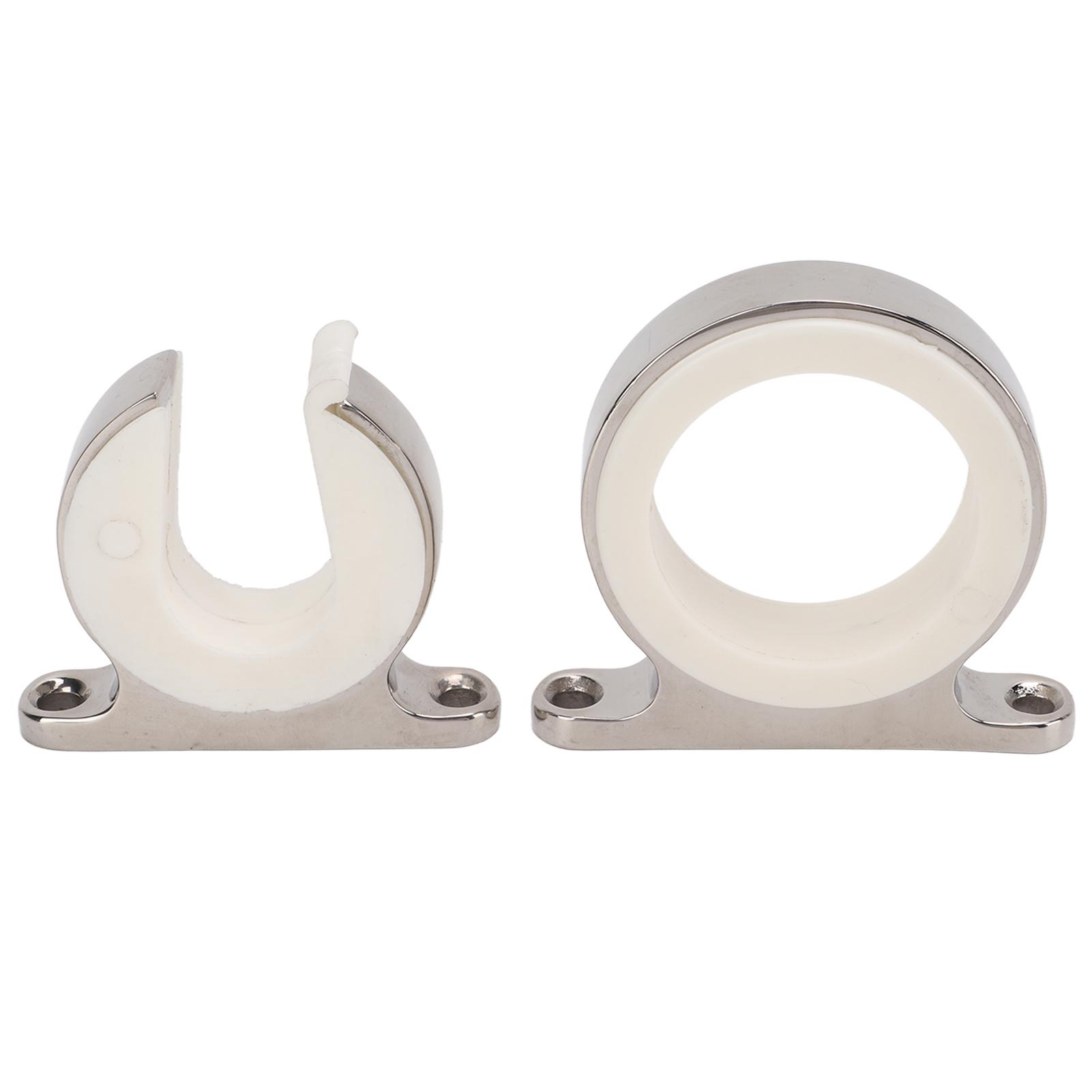 Fishing Rod Storage 316 Stainless Steel Horizontal Fishing Rod Rack Multiple Rod Holder for Marine Automobile Truck RV