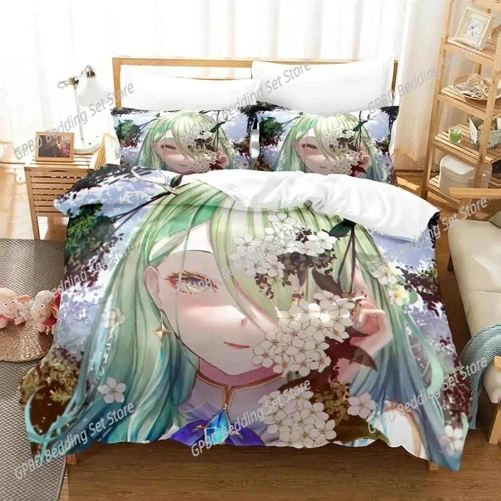 Anime Ceres Fauna Ch. holive-EN Beding Set Schlafzimmer Weiche Moderne Tagesdecken Bequem Weiche Bettbezüge Bequeme Steppdeckenbezüge Und Kissenbezüge
