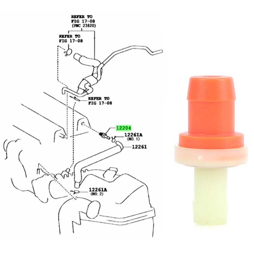 12204-40030 PCV Valve Positive Crankcase Ventilation Valve for Toyota