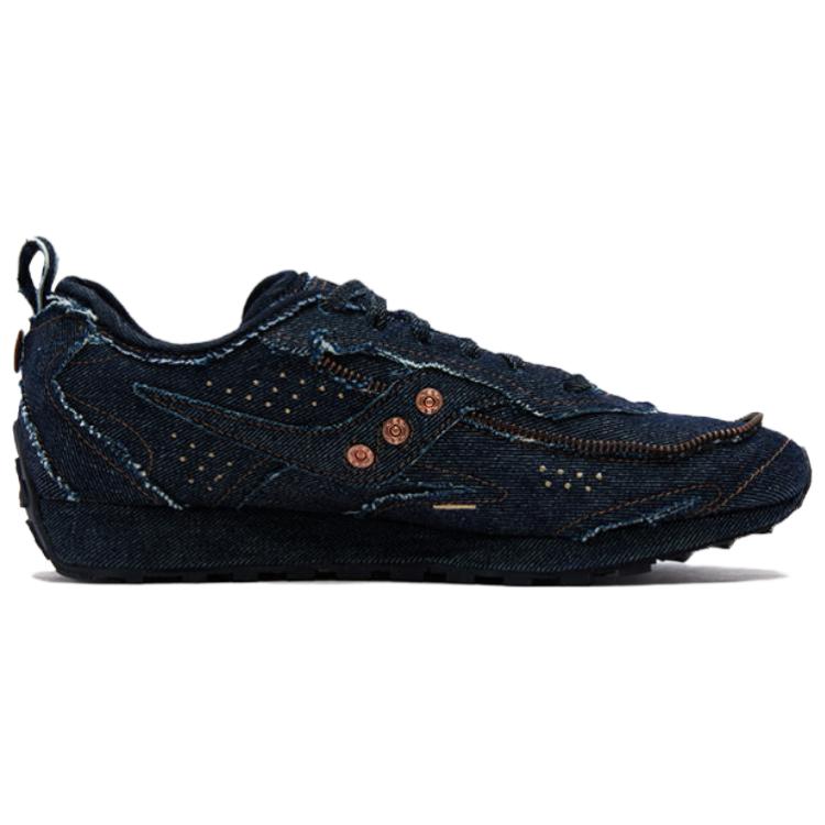 Lee X Saucony Trainer 80 Comfortable Versatile Running Shoes Unisex Sneaker Denim-Blue S79070-11