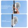 Umbrella Fan Strong Airflow Low Noise Foldable Design Handheld Personal Fan Hands-Free Clip-On Rechargeable Cooling Fan