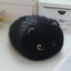 Peluche Carino Gatto Pancione per Alleviare lo Stress Squishy Ripieno Calico Siamese Gatto Nero Grasso Peluche Regalo di Compleanno per Bambini Decorazione per la Casa