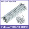 13G Bicycle Spokes 130mm Bike Wheel Spokes Galvanized Carbon Steel
