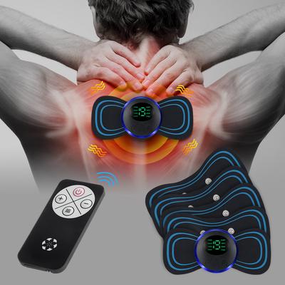 Send From US Electric Neck Massager EMS Muscle Massage Stimulator Low Frequency Instrument Back Cervical Calf Patches Pain Joint