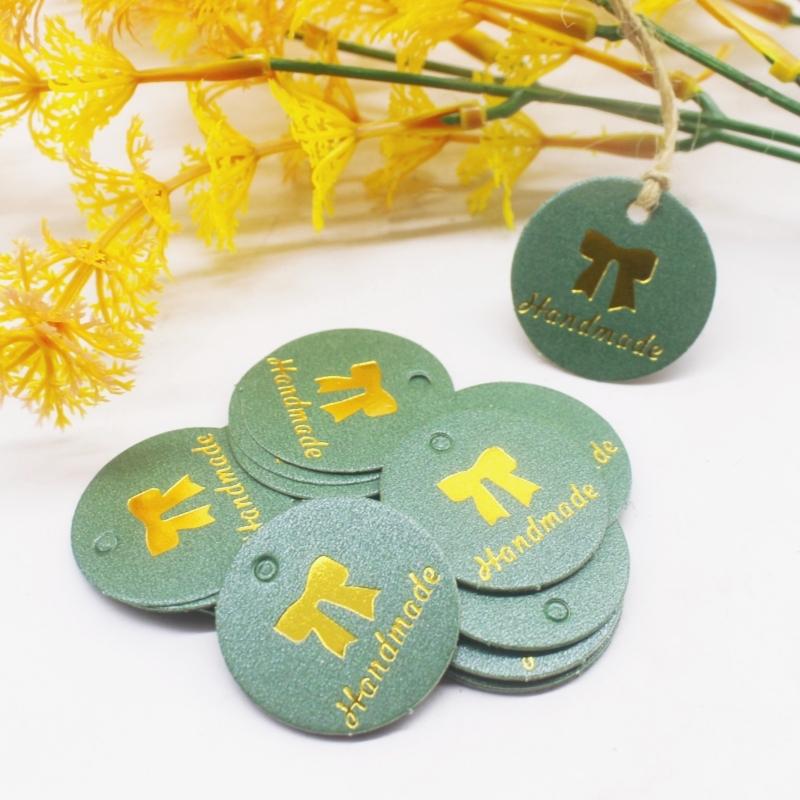 3cm okrągła 100TAG + 20M STIRNG RĘCZNIE ROBIONA etykieta prezentowa Etykieta prezentowa WESOŁYCH ŚWIĄT
