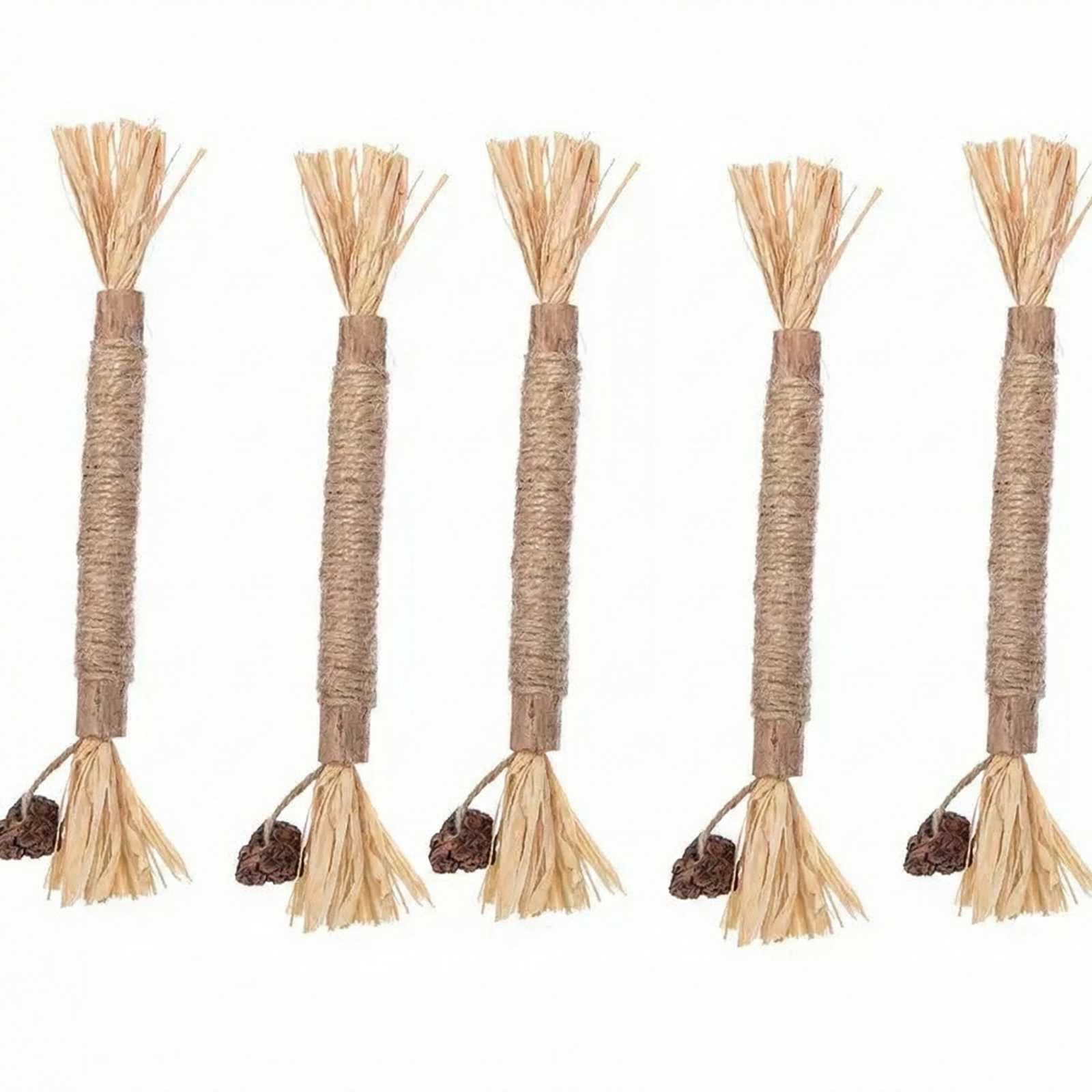 

Natural Silvervine Sticks, Silvervine Sticks For , Natural Silvervines Stick Chew Toy, Promote Health,Entertain One Size