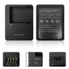 LC-E8 Battery Charger for Canon LP-E8 - Compatible with EOS 600D 650D 700D 550D,Rebel T2i,T3i,T4i,T5i; Kiss X4, X5, X6i Camera
