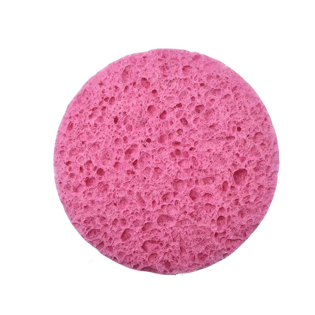 Compressed Facial Cleansing Sponges Heart Shape Natural Face Wash Sponges Pads Soft Absorbent Cleansing Tools Portable Facial
