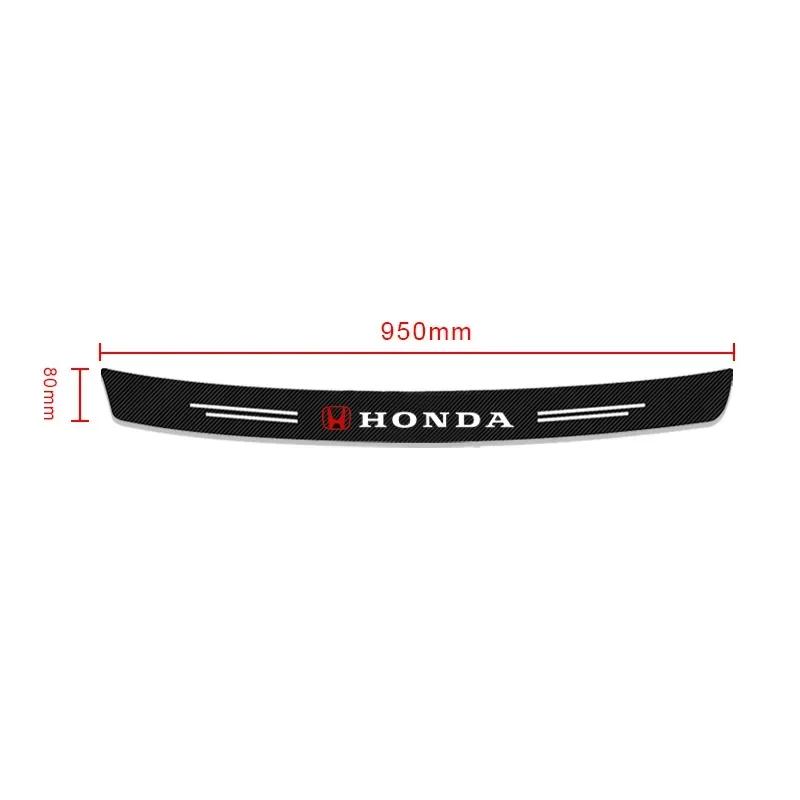 

Car Hot FIT Car Tail trunk Rear Bumper Protector Carbon fiber 3D Sticker Car Styling For Honda Civics CBR300RR CBR600RR 500 CBR