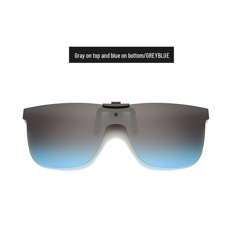 "2022 Gradientní Retro Klip-On Vyklápěcí Sluneční brýle s Myopickými Čočkami"