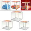 Raffle Box Ballot Box Multi-scenario Portable Quick Installation Suggestions Box Voting Storage Container for Meeting Party