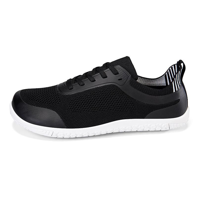 

2025 direct sales new men s sports and leisure fly-woven breathable and comfortable casual shoes non-slip and wear-resistant wide last shoes 46
