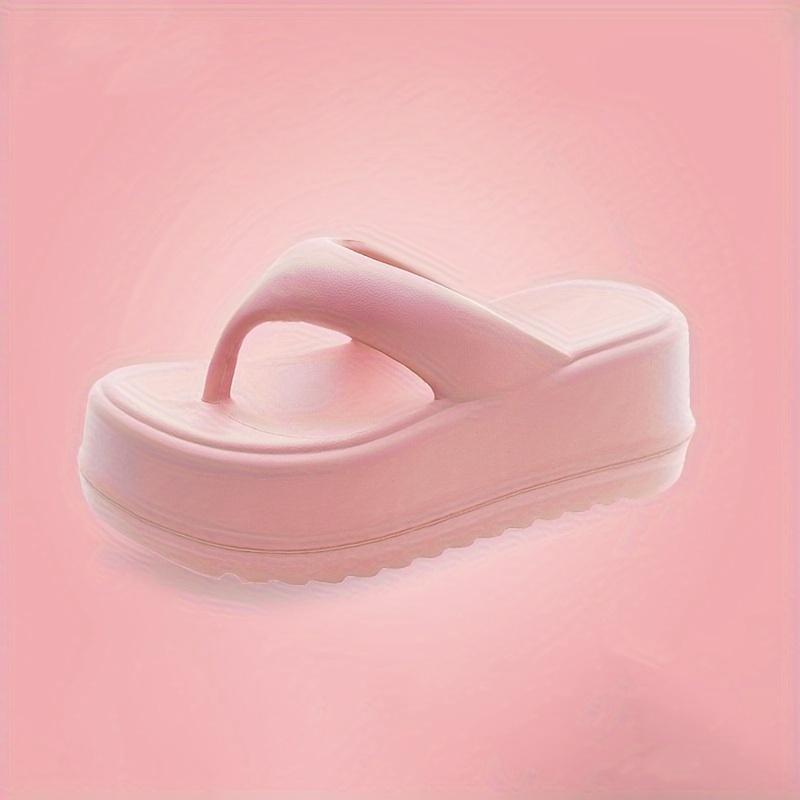 [Comfortable EVA Sandals] 7cm Thick Sole Women's EVA Slide Sandals | Open-Toe, Comfortable, Durable,Indoor/Outdoor Use,Casual Footwear,Summer Slippers