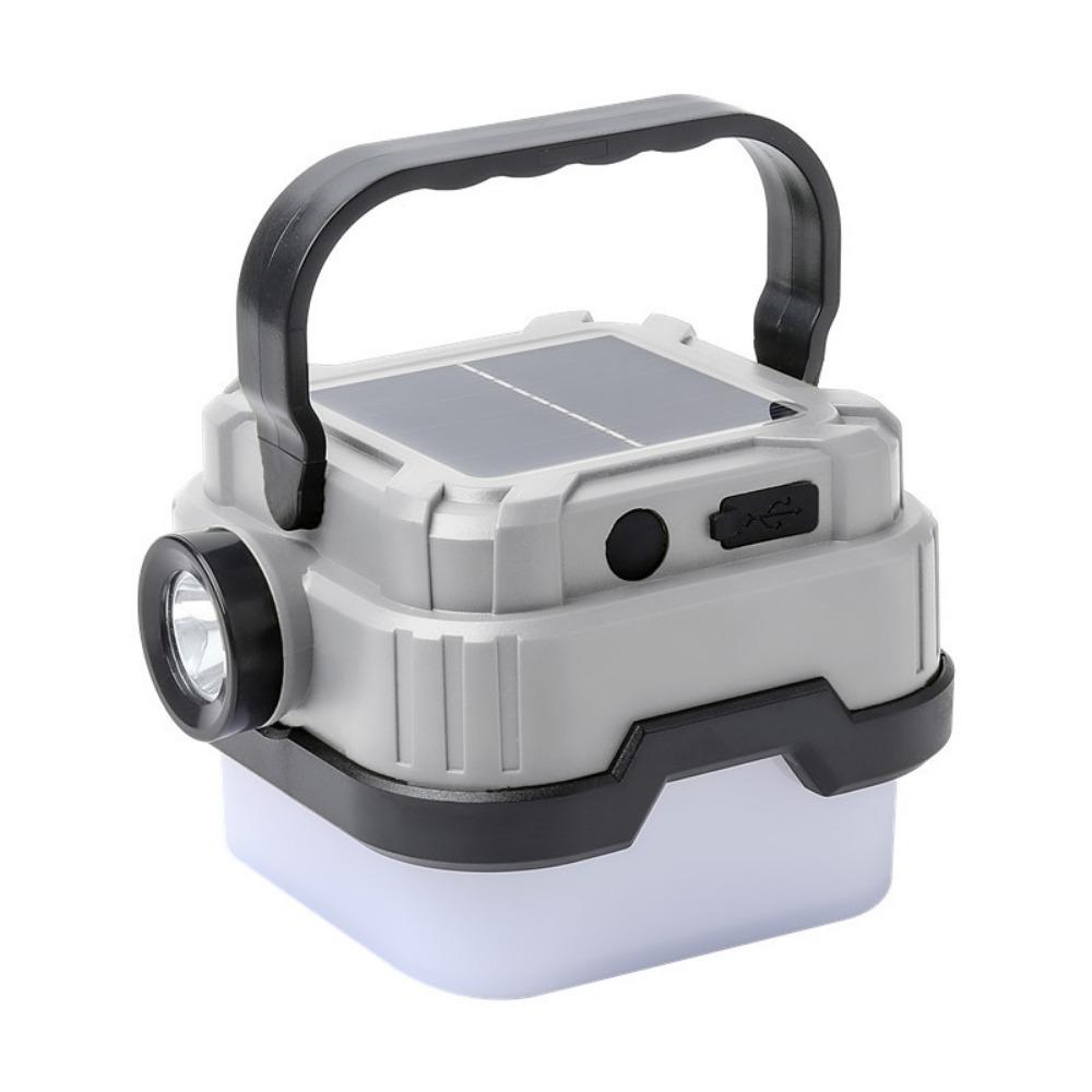 Waterproof Solar Camping Lamp Adjustable LED Outdoor Tent Lamp Emergency Light  Camping Use